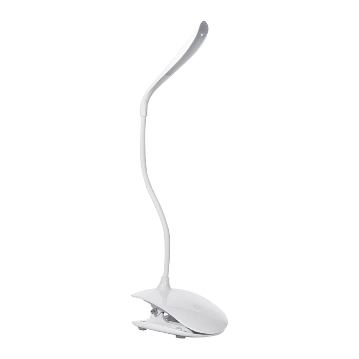 Lámpara Clip Escritorio Libro Lectura LED Luz Blanca 6500K