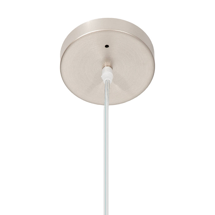 Lámpara Colgante Ike Lite Níquel Satinado 3 Luces 40W E27