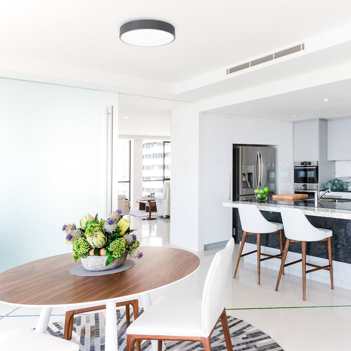 Lámpara de Techo  Empotrable LED 18W Madera Rústica Clara