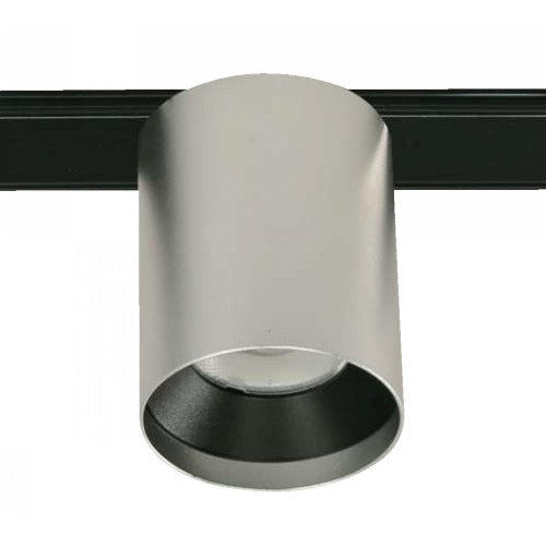 LAMP. LED TECHO RIEL PLATEADO 1L 8W 48V 3000K