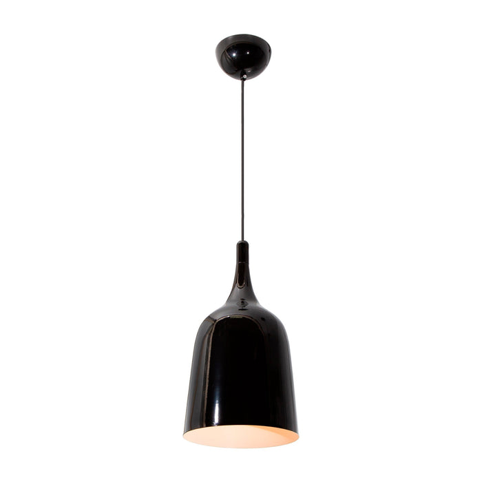 Lámpara Colgante Negro E27 60W 1 Luz