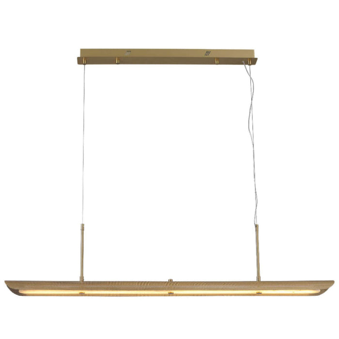 LAMP. LED COLGANTE DORADO 1L 60W 100-240V 3000K