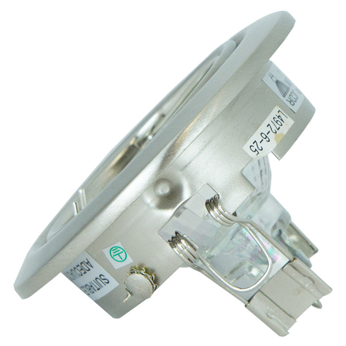 Lámpara Empotrable de 1 Luz Níquel Satinado