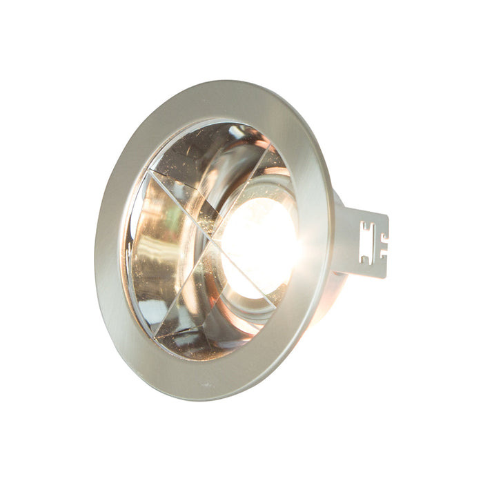 Kit 10 Spots Base Empotrable Gz10 Níquel Satinado 50w