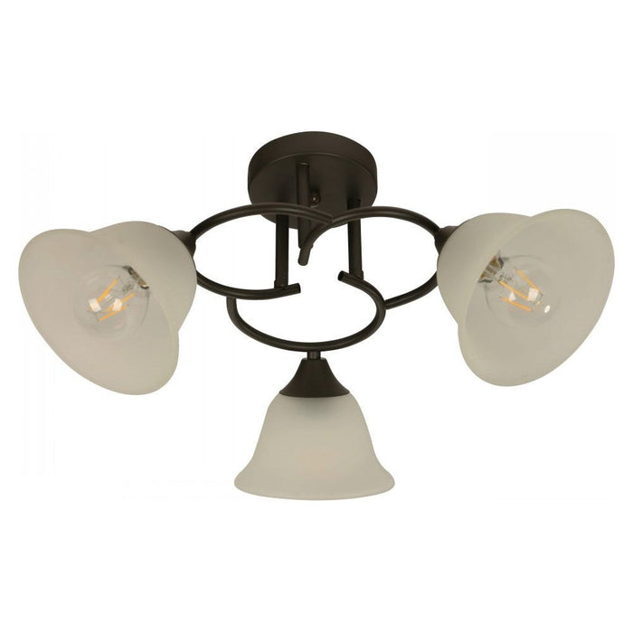 LAMP. TECHO CHOCOLATE 3L E27 40W