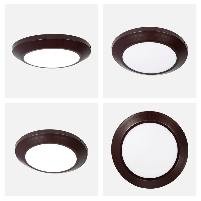 Lámpara de Techo LED Chocolate 18w 6500k 2 piezas