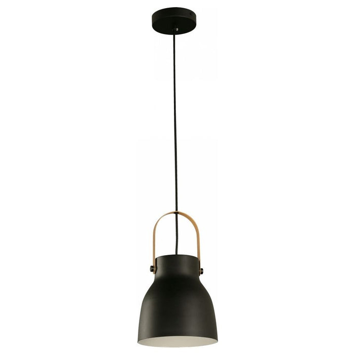 Lámpara Colgante Negro 1L E27 40W