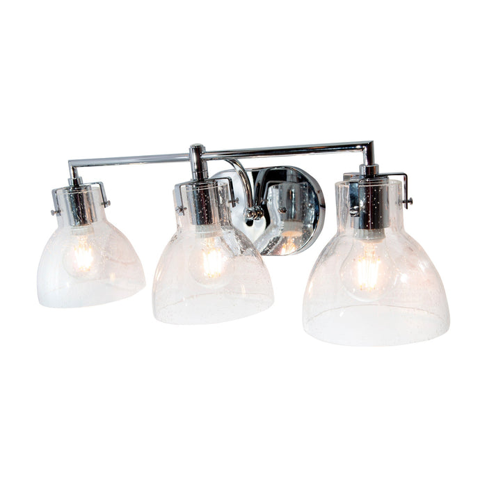 Lámpara de Pared Cromo 3 Luces E27 60w