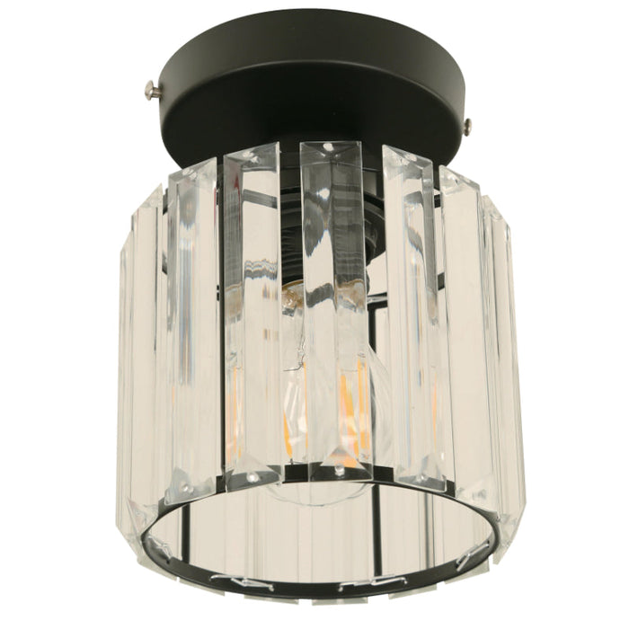 LAMP. TECHO NEGRO 1L E27 60W