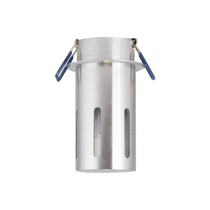 Kit 10 Lámparas De Pared Exterior Empotrable G9 Plata 40w + Focos Incluidos