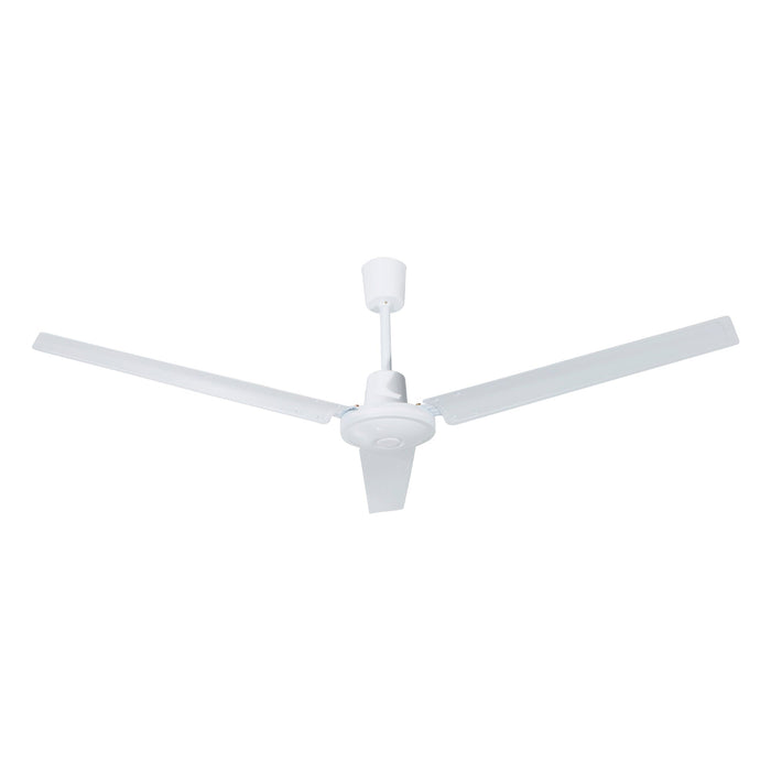 Ventilador De Techo Industrial 56 3 Aspas Blanco