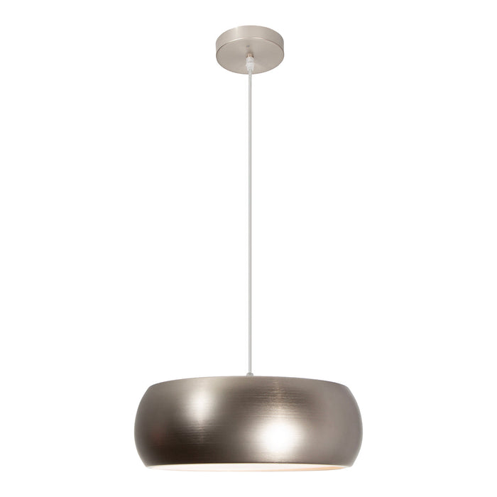 Lámpara Colgante Ike Lite Níquel Satinado 3 Luces 40W E27