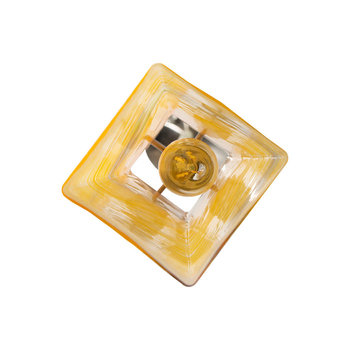 Lámpara Colgante Lumicentro Color Rojo de 1 Luz