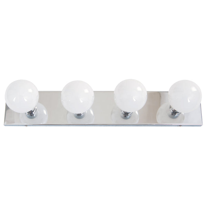 LAMP. PARED CROMO 4L E27 60W