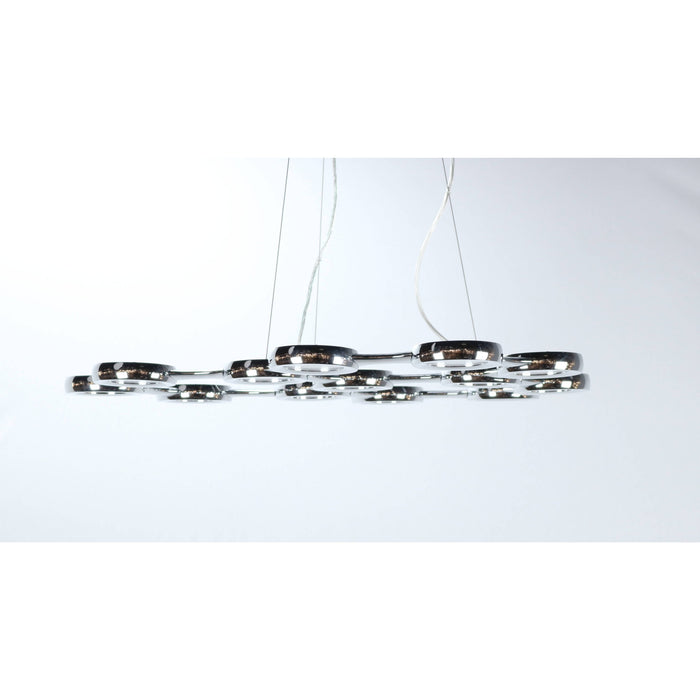 LAMP. LED COLGANTE CROMO 78W 100-240V 3000K