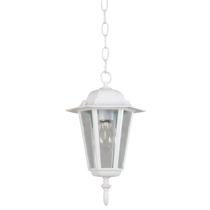 LAMP. EXT. COLGANTE BLANCO 1L E27 100W (CONVERTIBLE)