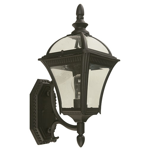 LAMP. EXT. PARED NEGRO 1L E27 100W
