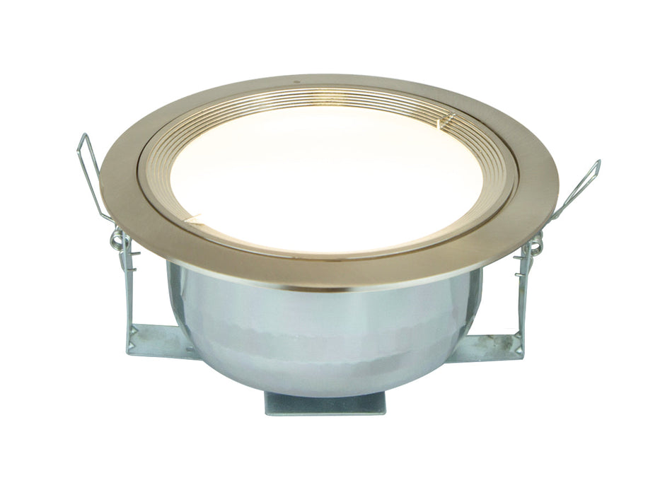 Lámpara Empotrable Color Níquel Satinado