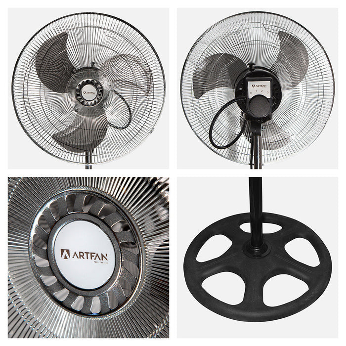 Ventilador de piso 18", 3 en 1, 3 velocidades