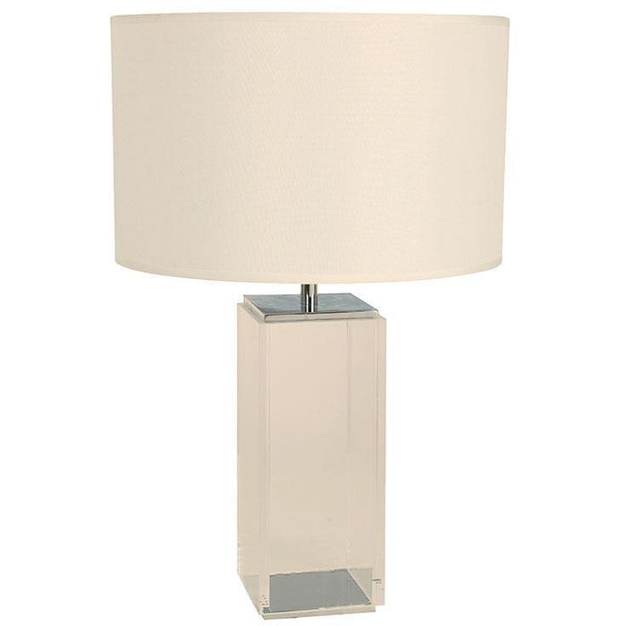 Lámpara Mesa Cromo 1L E27 60W