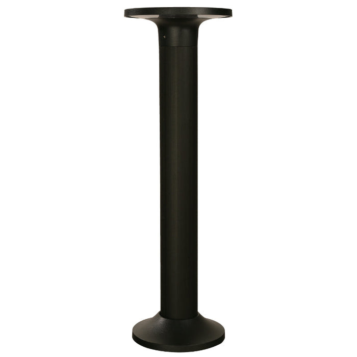 LAMP. LED EXT. POSTE NEGRO 1L 8W 100-240V 3000K