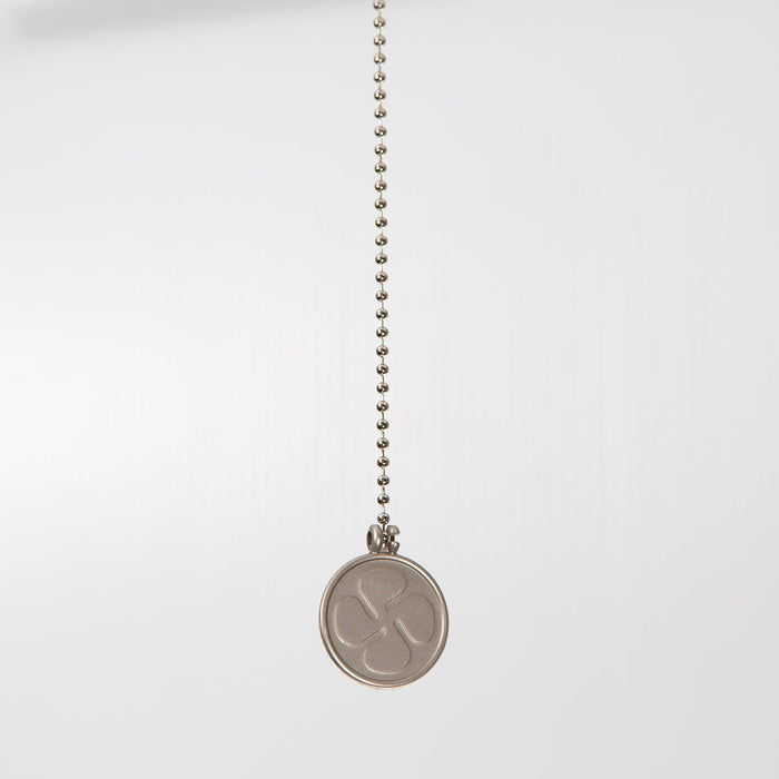 Ventilador Techo Gris Plata Aspas Blanco / Gris  42 Led