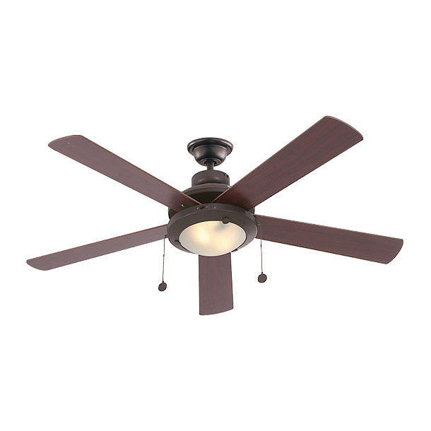 Ventilador de techo lucerna chocolate 52"