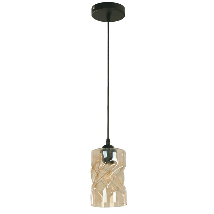 LAMP. TECHO NEGRO 1L E27 60W