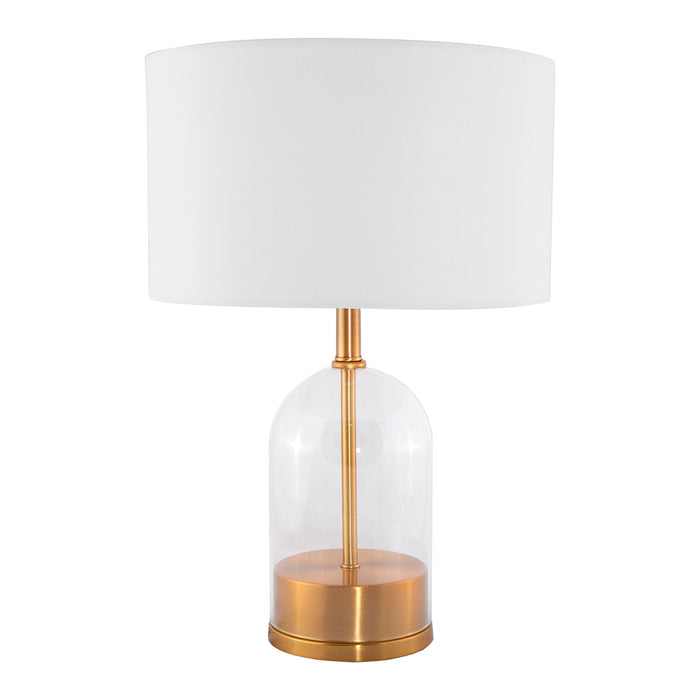 Lámpara de Mesa, Dorado 1L E27 100W