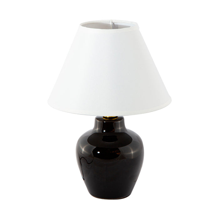 Lámpara de Mesa Dark Decor Negro E27 40w 1 Luz