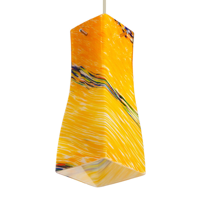 Lámpara Colgante Lumicentro Color Rojo de 1 Luz