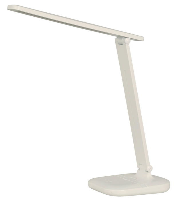 Lampara de mesa con cargador USB y regulador de luz táctil