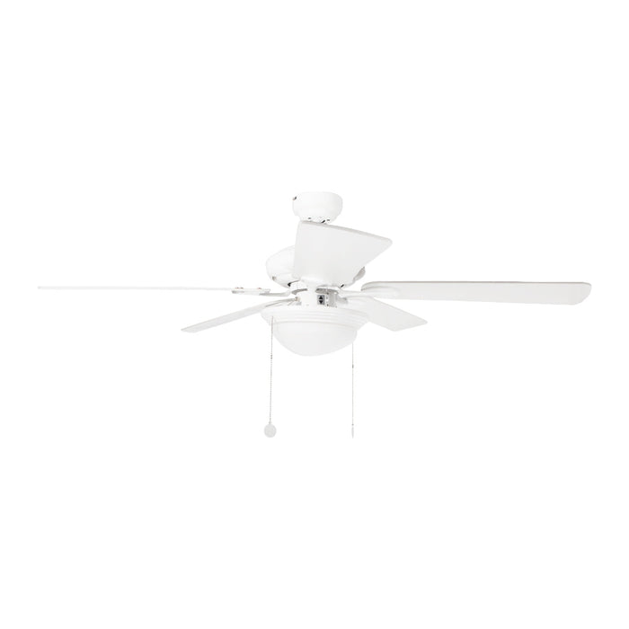 Ventilador de Techo "52 Blanco 5 Aspas Reversibles 40w 3 Velocidades