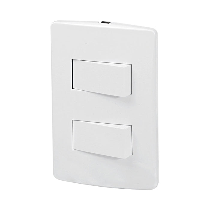 Apagador sencillo 3 vías Habitat