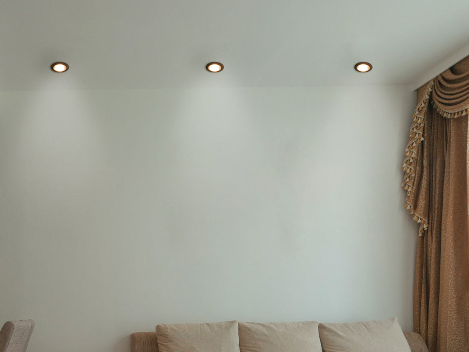 Lámpara Empotrable de 50 W Color Blanco Brillante