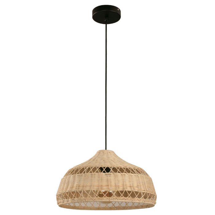 LAMP. COLGANTE NEGRO 1L E27 40W