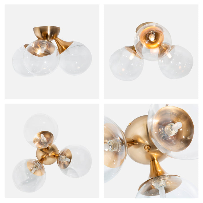 Lámpara de Techo  G9 60w 3 Luces