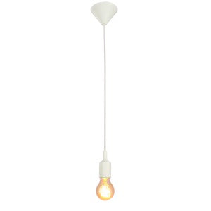 Lámpara de Techo Inlite Color Blanco Vintage de 1 Luz