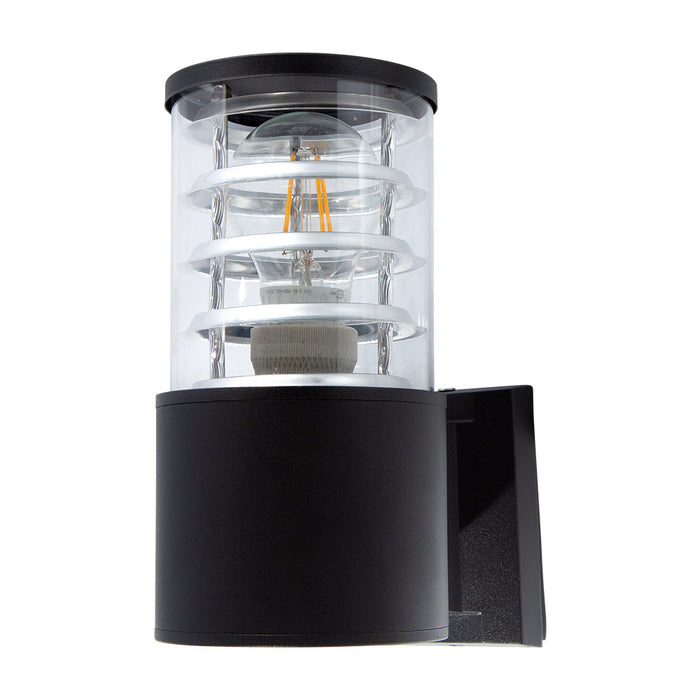 Lámpara De Pared Negra 60w E27 1 Luz
