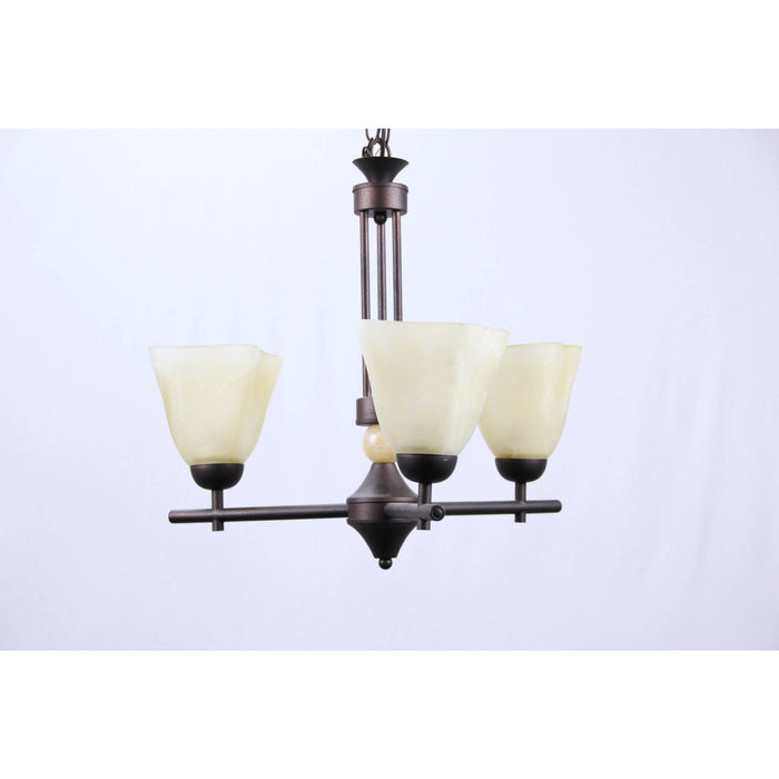 LAMP. TECHO CHOCOLATE 3L E27 60W