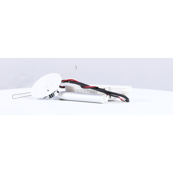 Lámpara Led Techo Emergencia Blanco 1L 4W 120-277V 3000K Recargable