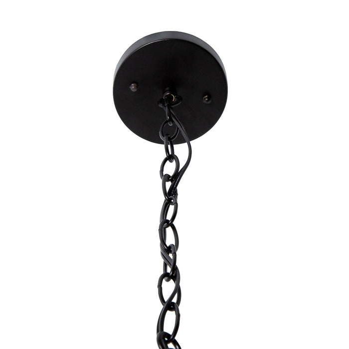 Lámpara Colgante Ike Lite Negro 5 Luces 60W E27