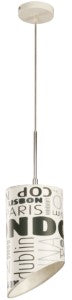 Lampara Techo Blanco 1L E27 60W