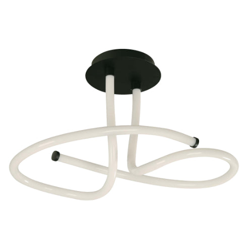 LAMP. LED TECHO NEGRO 24W 100-240V 3000K