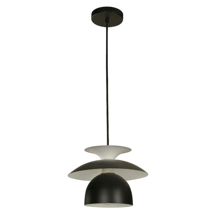 LAMP. TECHO NEGRO 1L E27 40W