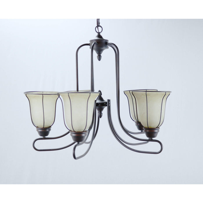 Lámpara Colgante Chocolate 5L E27 60W