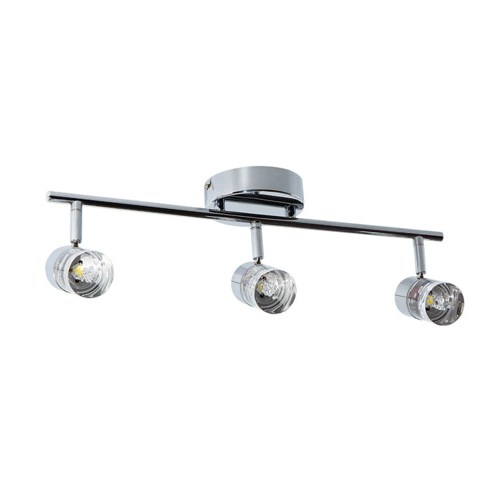Lámpara de Techo LED General Lighting Riel Decorativo Cromo 3 W