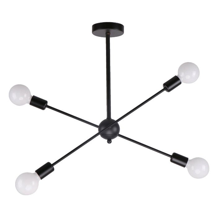 LAMP. TECHO NEGRO 4L E27 60W