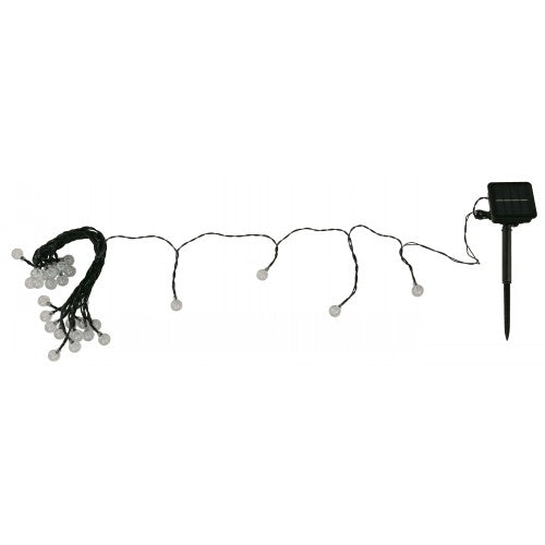 EXTENSIÓN DE LUCES EXT. SOLAR NEGRO 1L 0.08W 1.2V 3000K