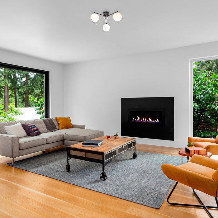 Lámpara de Techo Contemporary Clean Blanco E27 40w 3 Luces